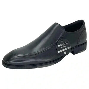 Alfani Wayde Black Leather Men's Loafers Size 7.5M